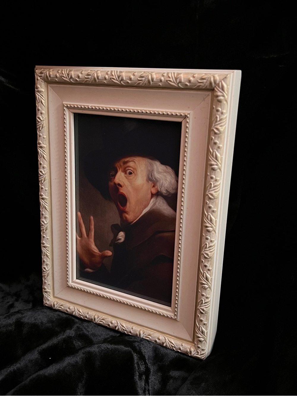 Curated The Surprise in Terror Framed Print